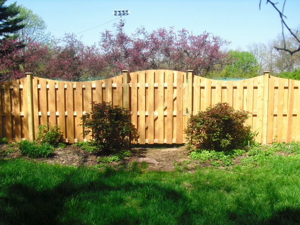 Scalloped Shadow Box Privacy The Fence Company, LLC